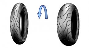 Une nouvelle gomme pour custom : Michelin Commander (...)