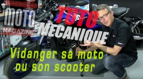 Tuto mécanique moto : vidanger sa moto ou son (...)