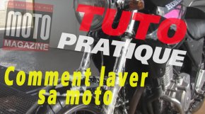 Tuto pratique : nettoyer sa moto avec des produits à (...)