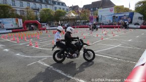 La piste d'initiation à la moto Gema - CRS à Privas (...)