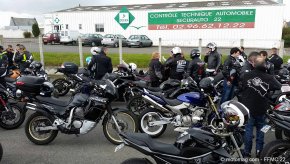 Manif FFMC 22 : 300 motards à St-Brieuc contre le (...)