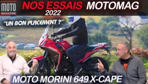 La Moto Morini 650 X-Cape mérite-t-elle son nom (...)
