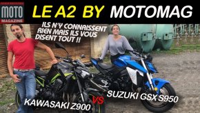 [VIDEO] Les Kawasaki Z900 et Suzuki GSX-S 950 pour (...)