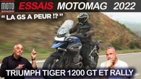 [VIDEO] Essai Triumph Tiger 1200 GT et Rally (...)