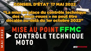 Contrôle technique moto : le point par la FFMC