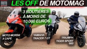 Les OFF de Motomag : 3 routières à moins de 10 000 (...)