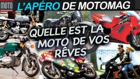 Les motos de rêve de la rédaction : un apéro avec (...)