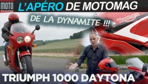 Tout sur la Triumph Daytona 1000 : un apéro avec (...)