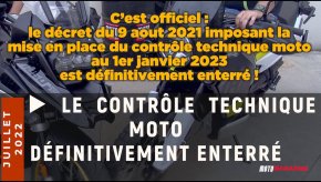 Abrogation du contrôle technique moto : l'interview de Didier Renoux (...) Abrogation du contrôle technique moto : l'interview (...)