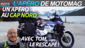 Un apéro avec Tom au Cap Nord, le rescapé !