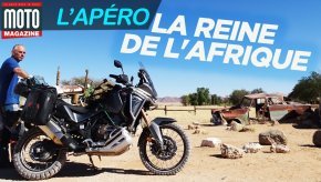 La Namibie en Africa Twin : un apéro avec Motomag