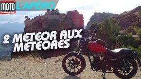 Deux Royal Enfield Meteor aux Météores, en Grèce (...)