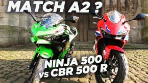 Kawasaki Ninja 500 VS Honda CBR500R : le match des sportives A2 (...) Kawasaki Ninja 500 VS Honda CBR500R : le match des (...)