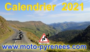 Moto-Pyrénées : calendrier 2021