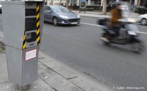 Les cabines-radar « spéciales moto » arrivent