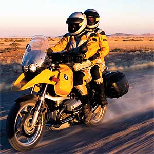 BMW R 1150 GS : long court