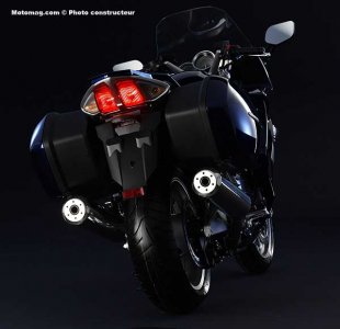 Yamaha 1300 FJR AS et S : valises