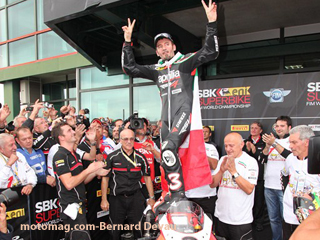 SBK Magny-Cours : la délivrance pour Biaggi