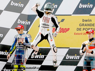 MotoGP du Portugal : Lorenzo champion du monde