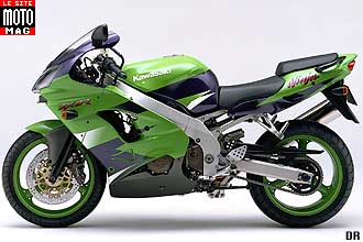 Kawasaki 900 ZX9R : puissance