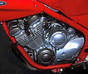 Yamaha 600 XJS : moteur boîte