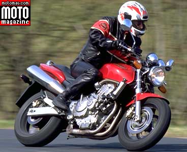 Honda 600 CB F Hornet : tenue de cap