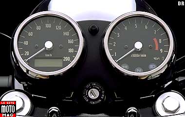 Kawasaki 650 W : tableau de bord