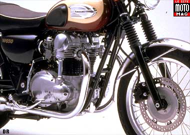 Kawasaki 650 W : moteur sympa
