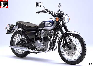 Kawasaki 650 W : position