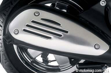 Vespa 125 LXV : échappement