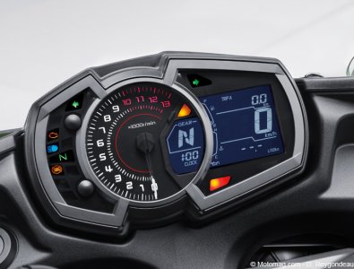 Kawasaki Ninja 650 : tableau de bord complet