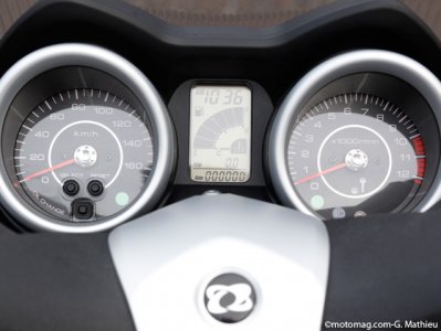 Yamaha X-Max/MBK Skycruiser : instrumentation