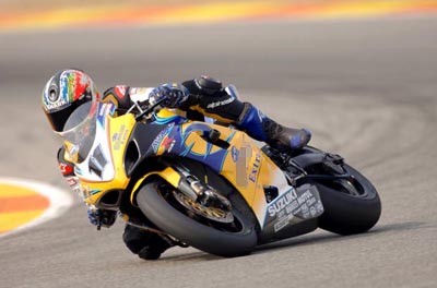 WSBK 2005 essais Valencia : Corser