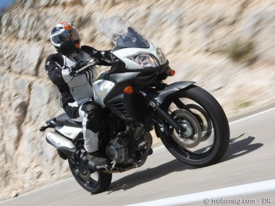 Essai Suzuki 650 V-Strom : évolution esthétique