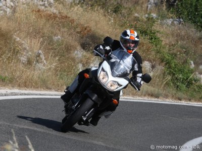 Essai Suzuki 650 V-Strom : protection efficace