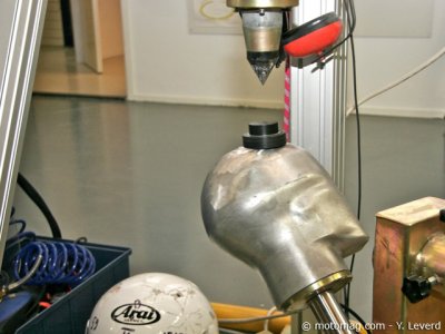 Visite au labo Arai : le test de pénétration