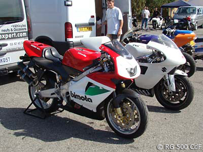 RG 500 Club de France : Bimota V Due