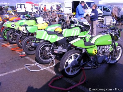 Caiman moto classique : grosse brochette verte
