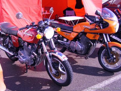 Caiman moto classique : Laverda 3-cylindres