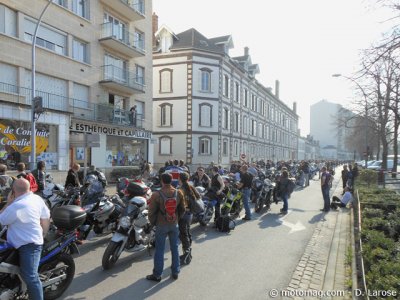 Manif 24 mars Troyes : un petit blocage...