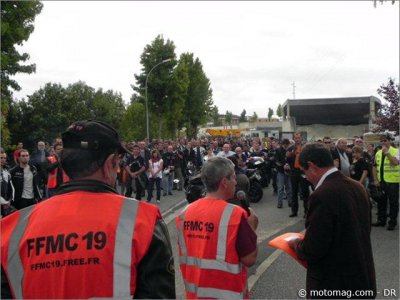 Anti-CT moto - Corrèze : rencontre d’un eurodéputé