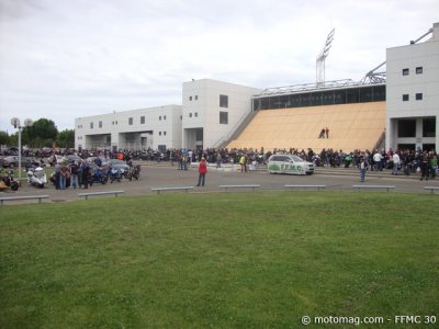 Manif 18 juin Nîmes : 1800 motards au RDV