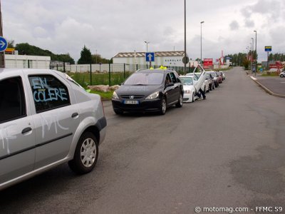 Manif 11 septembre Lille : quelques voitures