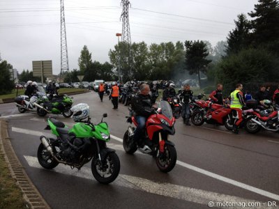 Anti-CT - Saône-et-Loire : merci les motards !