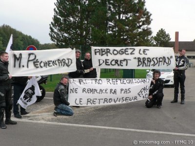 Action anti-brassard FFMC 10 : le message est clair, non ?
