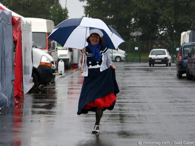 La « chef » des umbrella girls