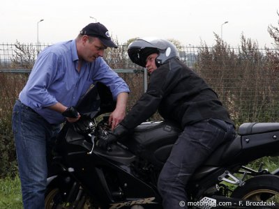 Stage post-permis AFDM : bonne position