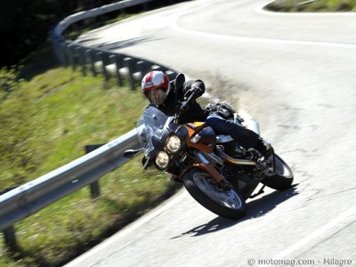 Essai Moto Guzzi Stelvio 8V : presque sportive