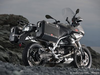 Essai Moto Guzzi Stelvio 8V : NTX, la baroudeuse