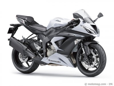 Présentation Kawasaki ZX-6R 2013 : deux coloris ?